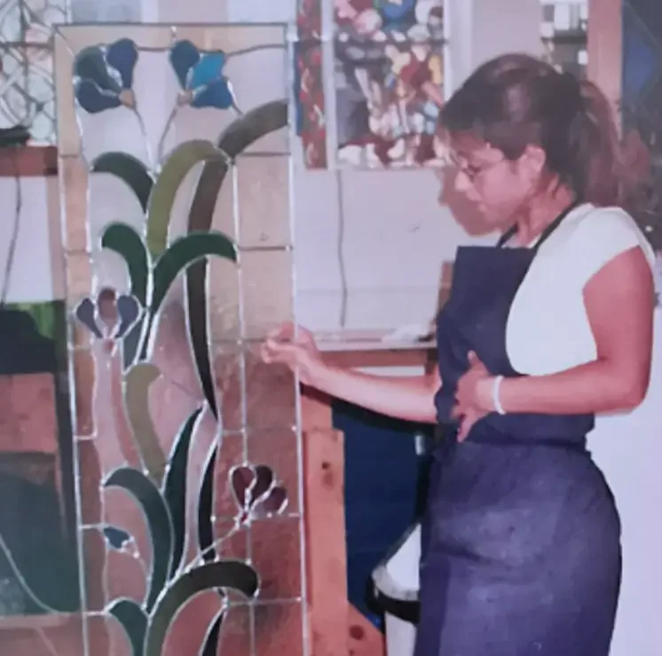 Mon métier de vitrailliste