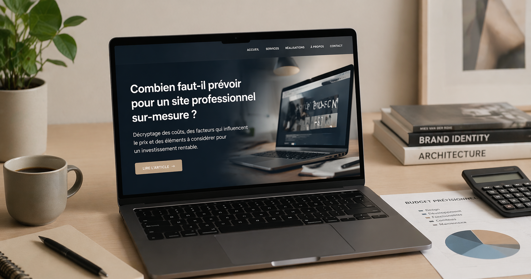 le cout d'un site internet