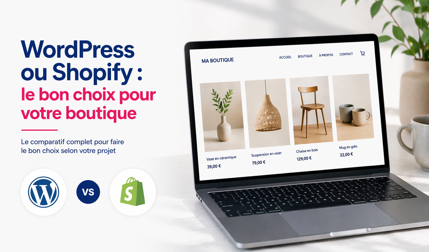 Wordpress Vs Shopify ? Quel choix pour votre boutique ?